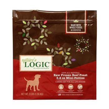 Nature s Logic Frozen Raw Beef for dogs RawBoxx